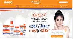 Desktop Screenshot of gluta-c.com